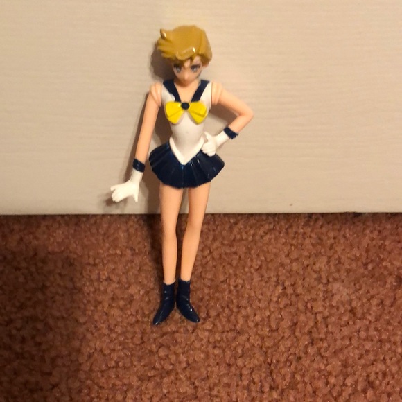 Sailor Moon Vintage Uranus Figurine Doll - Picture 2 of 3